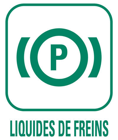 Pictogramme Liquides de freins