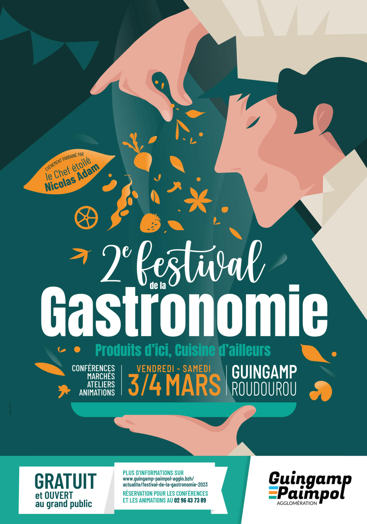 Festival de la gastronomie 2023 GuingampPaimpol Agglomération
