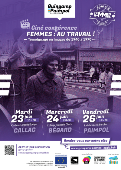 Affiche femmes : au travail !