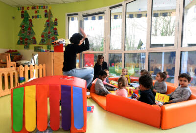 Photo animation crèche de Guingamp