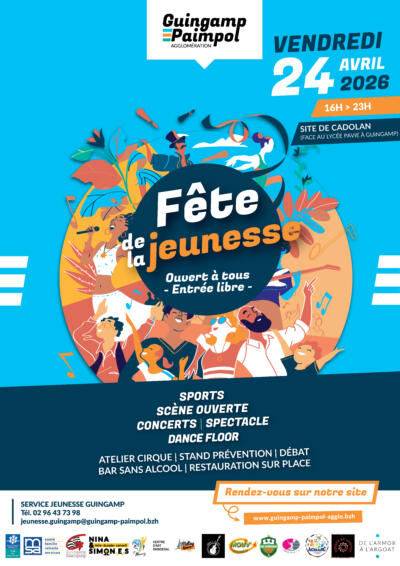 Affiche fête de la jeunesse