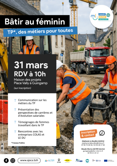 Affiche bâtir au féminin