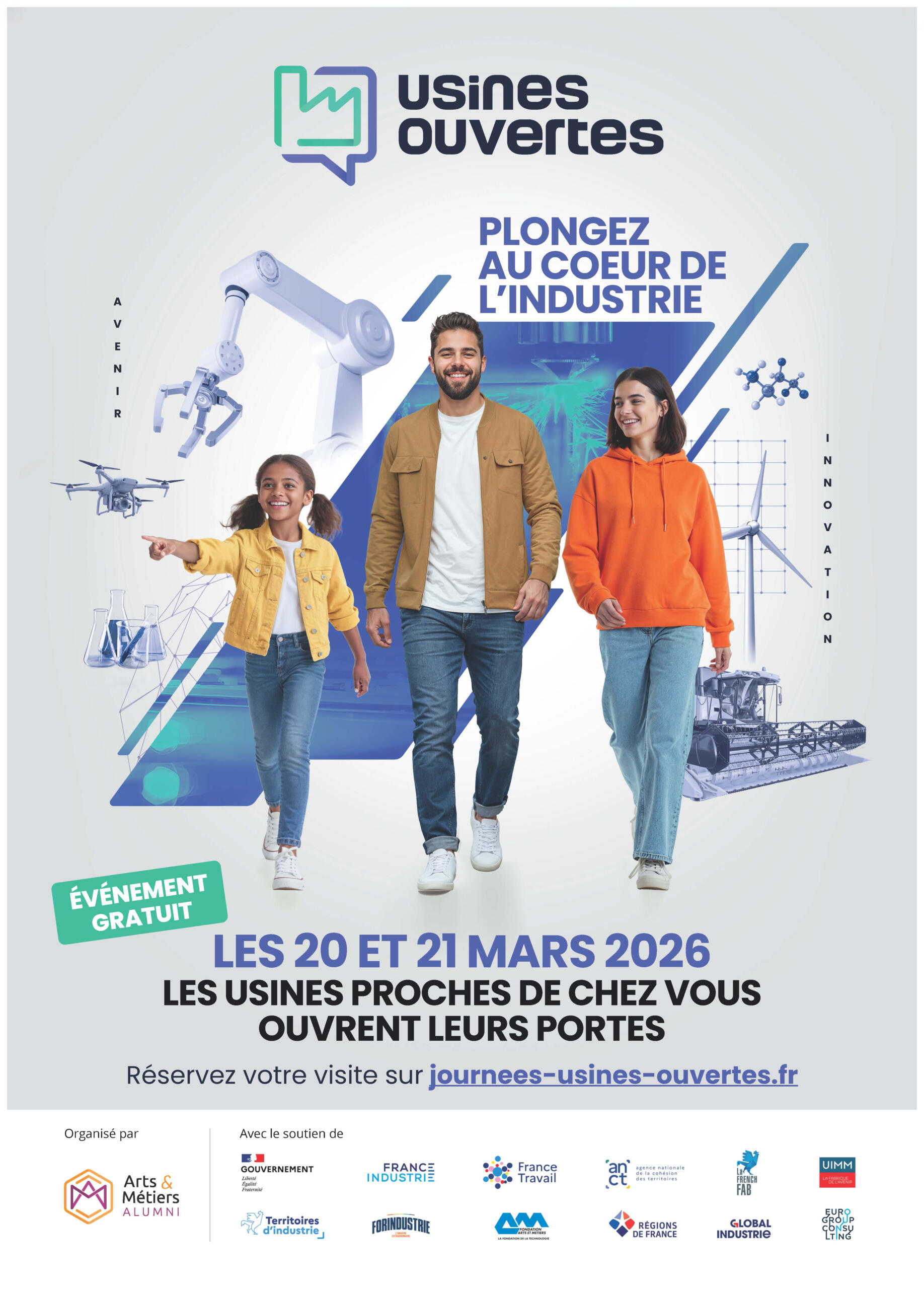 Affiche Usines Ouvertes