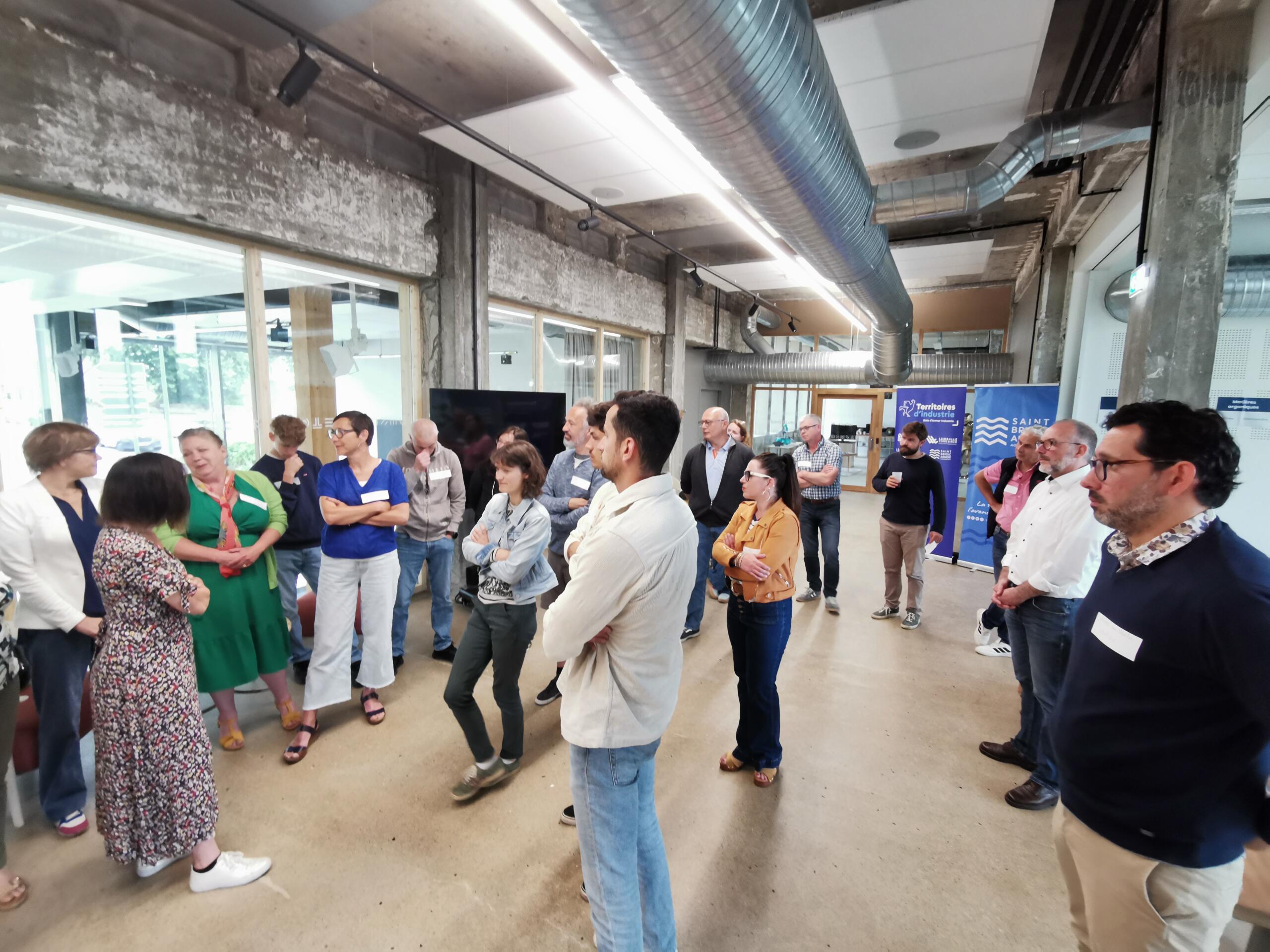 Photo visite entreprise