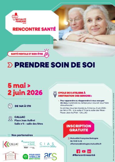 Affiche atelier bine être