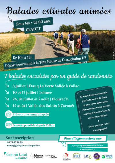 Affiche Balades estivales animées