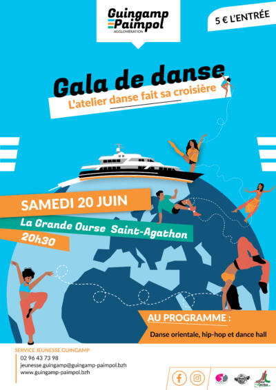 Affiche gala de danse 2026