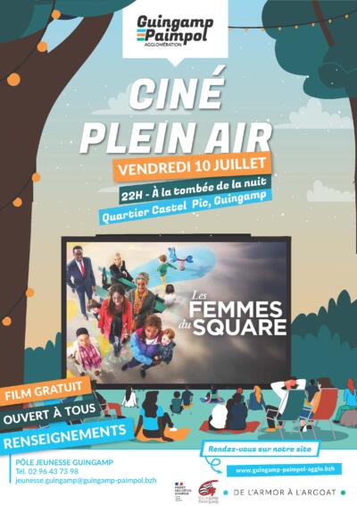 Affiche ciné plein air