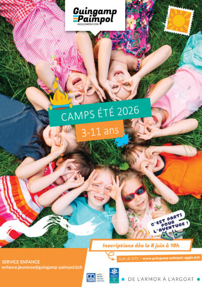 Page de couverture brochure séjours enfants (3-11 ans)